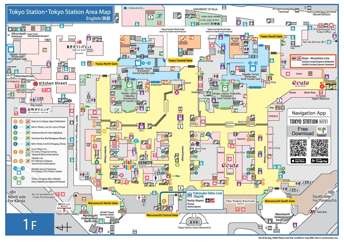 地図東京駅