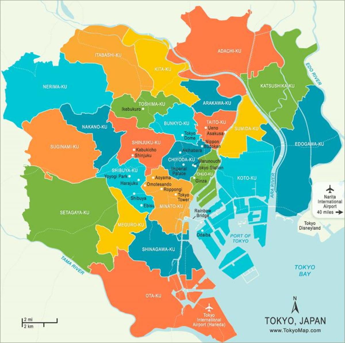 地図東京エリア