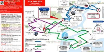 東京ホテル地図