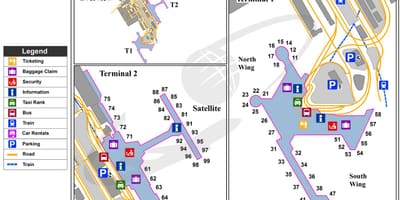 Nrt東京都空港地図