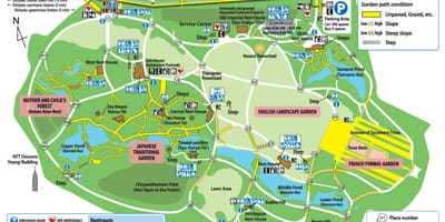 地図の新宿御苑パーク