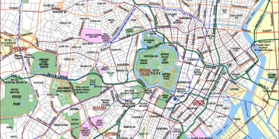 地図東京都公園