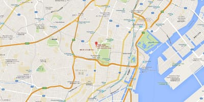 東京タワーの地図