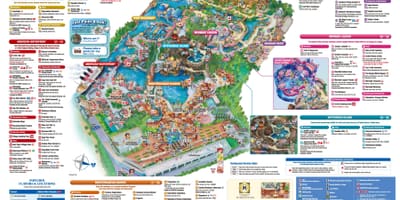 ディズニーシーの地図