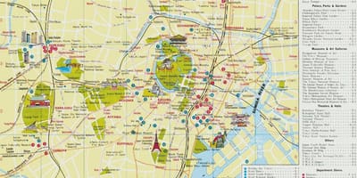 東京のガイドマップ
