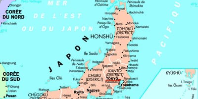 日本地図東京
