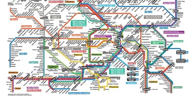 東京都JR地図