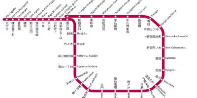 地下鉄大江戸線地図