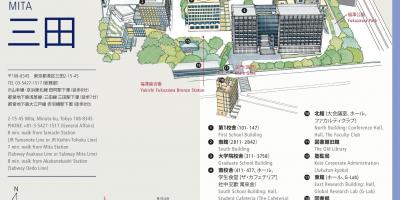 地図慶應義塾大学